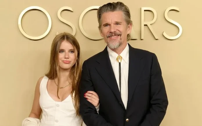 Clementine Jane Hawke With Ethan Hawke