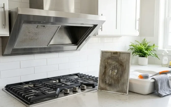 How to Clean a Kitchen Exhaust Fan Filter