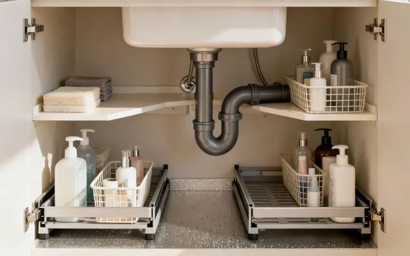 Organizing Under-Sink Storage
