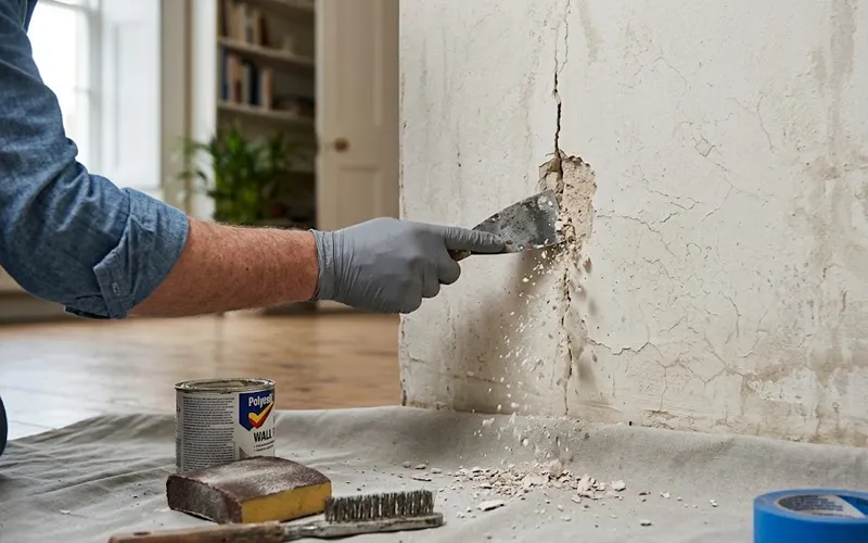 Preparing the Damaged Surface