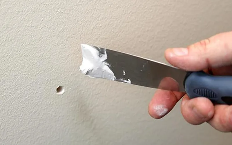 Repair Small Holes With Filler