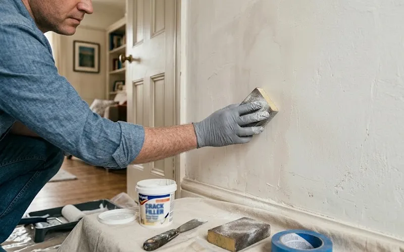 Sanding and Preparing for Paint