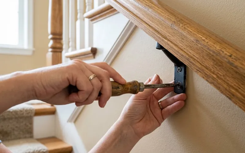 Tightening Loose Railing Screws