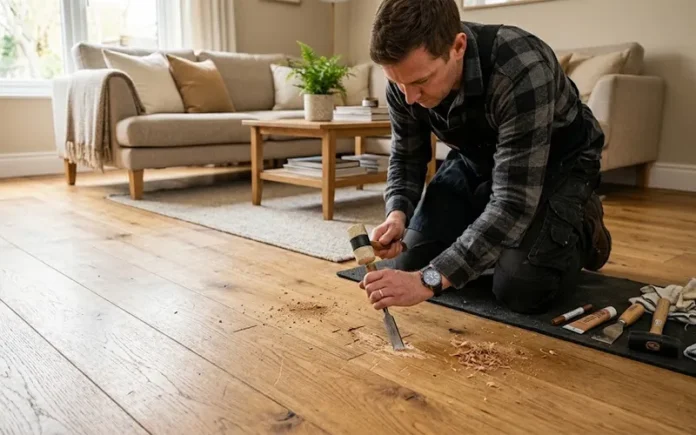 hardwood floor repair