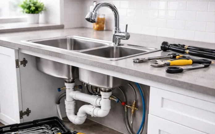kitchen sink repair