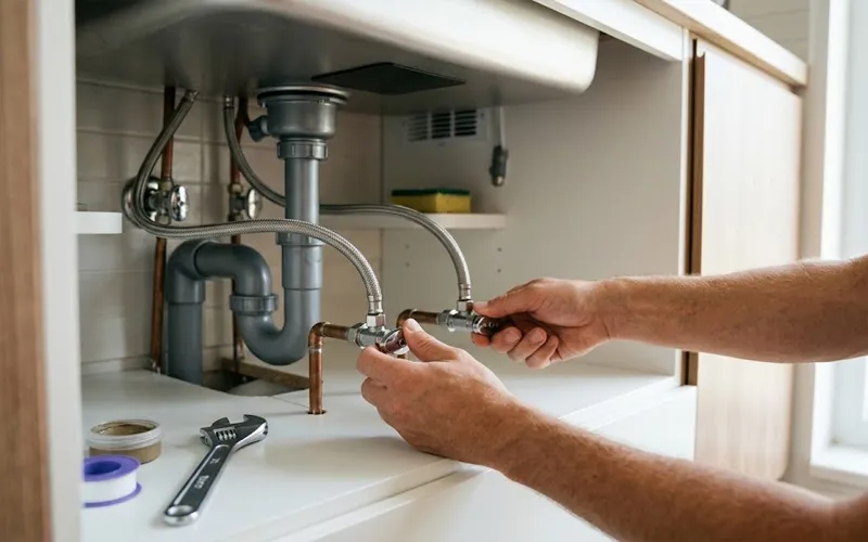water supply valves shut off